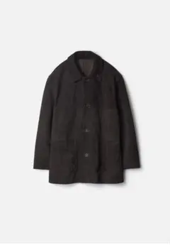 ssstein スエード　レザー　カージャケット　ダークブラウン