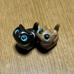 スーダン 猫の置物