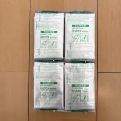 チェキフィルム instax mini インスタックスミニ 　40枚　4パック