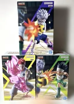 HUNTER×HUNTER フィギュア ゴン キルア ヒソカ G.I.編
