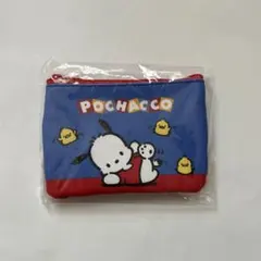 ポチャッコ　ティッシュポーチ　新品　青赤　サンリ　ひよこ