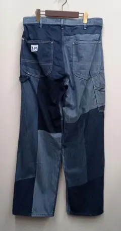 Lee パッチワークデニムパンツ ペインターパンツ リー