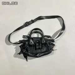 未使用級 希少 Chloe クロエ ミニ パディントン ハンドバッグ ブラック 2025年最新】クロエ パディントン ミニの人気アイテム - メルカリ