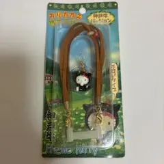 ご当地キティ★神戸牛キティストラップ★未開封★レア★2003年
