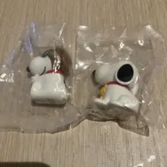 スヌーピー フィギュア 2体セット