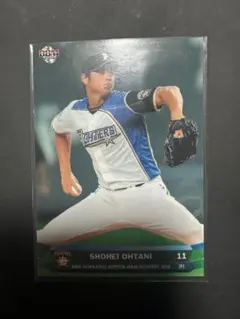 大谷翔平 トレーディングカード1枚 2014年 日本ハム セ・パ交流戦 日本