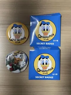 ディスニー ドナルド 缶バッジセット