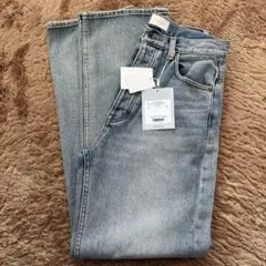 ストレートデニム 25インチ ライトブルー