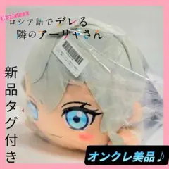 【オンクレ美品】時々ボソッとロシア語でデレる隣のアーリャさん寝そべりMぬいぐるみ
