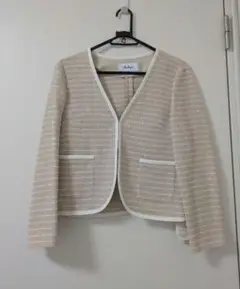 【NOLLEY'S】★新品未使用品★カラミボーダージャケット　38