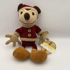 ミッキーマウス　ぬいぐるみ　レトロ　ディズニー　セピア　モダン　MICKY