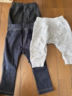 【即購入OK】ベビー服 パンツ 3点セット 80cm 西松屋 ボトムス