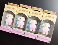 ▶ フローラウサギの赤ちゃん 4体セット シルバニアファミリー
