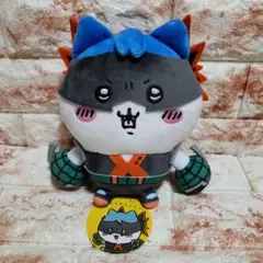 ちいかわ ×ヒロアカ　爆豪勝己 ぬいぐるみ　S　ハチワレ