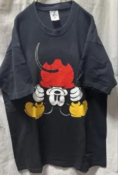 90s USA製 逆さミッキー ヴィンテージ DISNEY Tシャツ - メルカリ