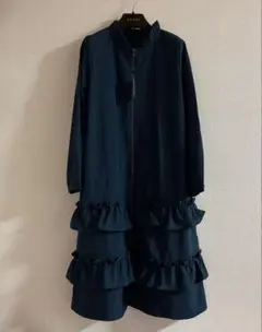 r.p.s ジップフリルコート　ワンピース