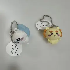 ちいかわ フィギュアキーホルダー2 シーサー、モモンガ