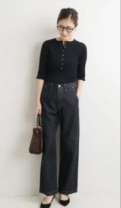 イエナ＊エコデニムソフトバギーパンツのサムネイル