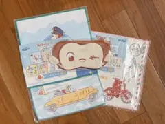 おさるのジョージ CG AIRLINE ラッキーくじ　4点セット