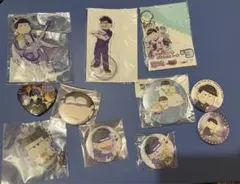 おそ松さん 悪魔アイドル天使アイドル缶バッジ一松 纏め売り