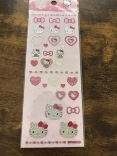 ハローキティ ストーンシール ピンク