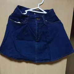 デニムミニスカート デニムスカート 台形スカート