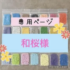 アクアビーズ☆100個入り×2袋＆トレーのサムネイル