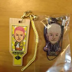 羽子板ストラップ  クリーナー SIL 中務裕太セット