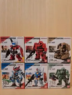 【未開封】FW GUNDAM CONVERGE ガンダム他 計6個セット