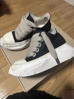 RICK OWENS Jumbo Laces Abstract Low