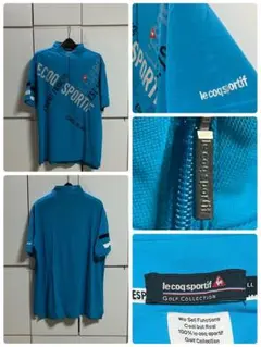 le coq sportif ルコックスポルティフ ハーフジップゴルフシャツLLのサムネイル