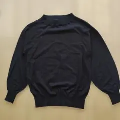自由区　パフスリーブニット