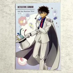 非売品ポストカード☆怪盗キッド☆AGF限定花冠シリーズ - メルカリ