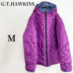 G.T.HAWKINS 中綿ダウンジャケット コート リバーシブル パープル