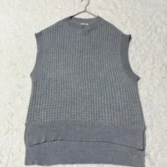 【ITEMS URBAN RESEARCH】ニットベスト （F）グレー