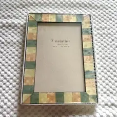 新品 未使用 natalini ストライプ フォトフレーム イタリア製