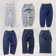 まとめ売りスウェットパンツ 6点セット 無地系 チャンピオン等