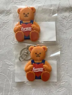 未開封❤️Wiggle Wiggle クマ型キーホルダー 2個セット