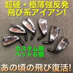 【ヘッドのみ6個】2番手飛ぶ最高峰!ダイナミクス プレステージアイアン 5〜PWのサムネイル