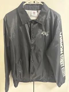 VISION STREET WEAR ナイロンジャケット M 黒