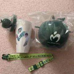 ミセスグリーンアップル　ポップコーンBOX &ドリンクカップホルダー