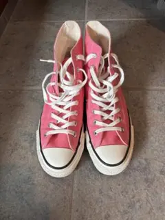 ALL STAR ピンク ハイカットスニーカーmade in Japan 美品