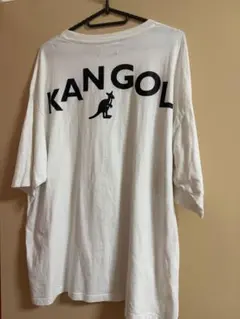 KANGOL ホワイト Tシャツ バックプリント