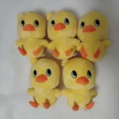 チキンラーメン ひよこちゃん ぬいぐるみ 5体セット