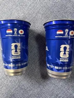 会場限定】2026 FIFA W杯 イングランドvsクロアチア公式カップ 5個