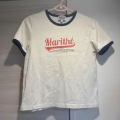 MARITHÉ FRANÇOIS GIRBAUD 半袖Tシャツ クリーム mのサムネイル