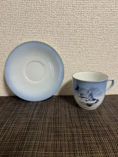 B&G ルシア 1976年 百合と蝶 カップ＆ソーサー