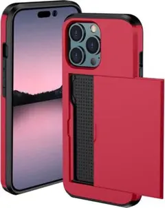 iPhone12 ProMax用　レッド　ハードケース　⭐️新品未使用品⭐️