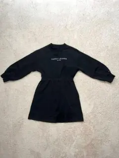 TOMMY HILFIGER ブラック長袖ワンピース 110cm
