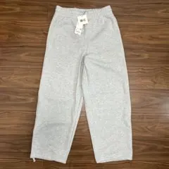 ユニクロC スウェットワイドパンツ　グレー M